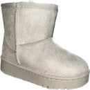 Girls Faux Fur Lined Ankle Boots
