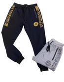 Mens Bitcoin Print Jogging Bottoms