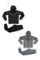 Mens Red Stripe Tracksuit FF-1582