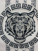 Boys Kids T-Shirt Shorts Set Baroque Chain Tiger Print Fashion Summer Top Outfit