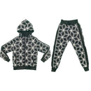 Boys Kids Tracksuit Jacket Joggers Set Jogging Bottoms Printed Sports Outfit Gym.