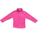 Baby Kids Plain Long Sleeve Top Boys Girls T-Shirt Thick Cotton Polo Neck Warm.
