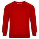 School Jumper Kids Boys Girls Sweatshirt Crew Neck Uniform Fleece