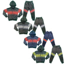 Boys Panel Printed Tracksuit Set