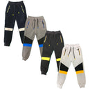 Boys Panel Zip Pocket Joggers Fleece