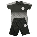 Boys Lion Print T-Shirt and Shorts Set