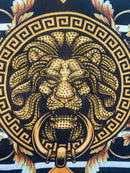 Boys Kids T-Shirt Shorts Set Baroque Chain Lion Print Fashion Summer Top Outfit