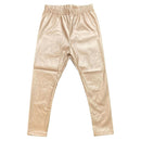 Girls Kids Leggings Shiny Wet Look Dance PU Legging.