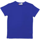 Plain T-Shirt Boys Girls Kids Short Sleeve Tee School Childrens Cotton