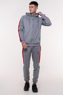 Mens Tracksuit Zip Pockets Finch