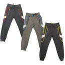 Boys Joggers Zip Pocket Kids Cotton Sports Jogging Tracksuit Bottoms Reflective Gym