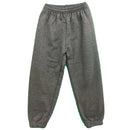 Boys Girls Kids Plain Fleece Joggers Sports Tracksuit Bottoms Jogging PE School.