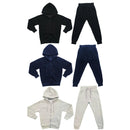 Mens Plain Fleece Tracksuit Set
