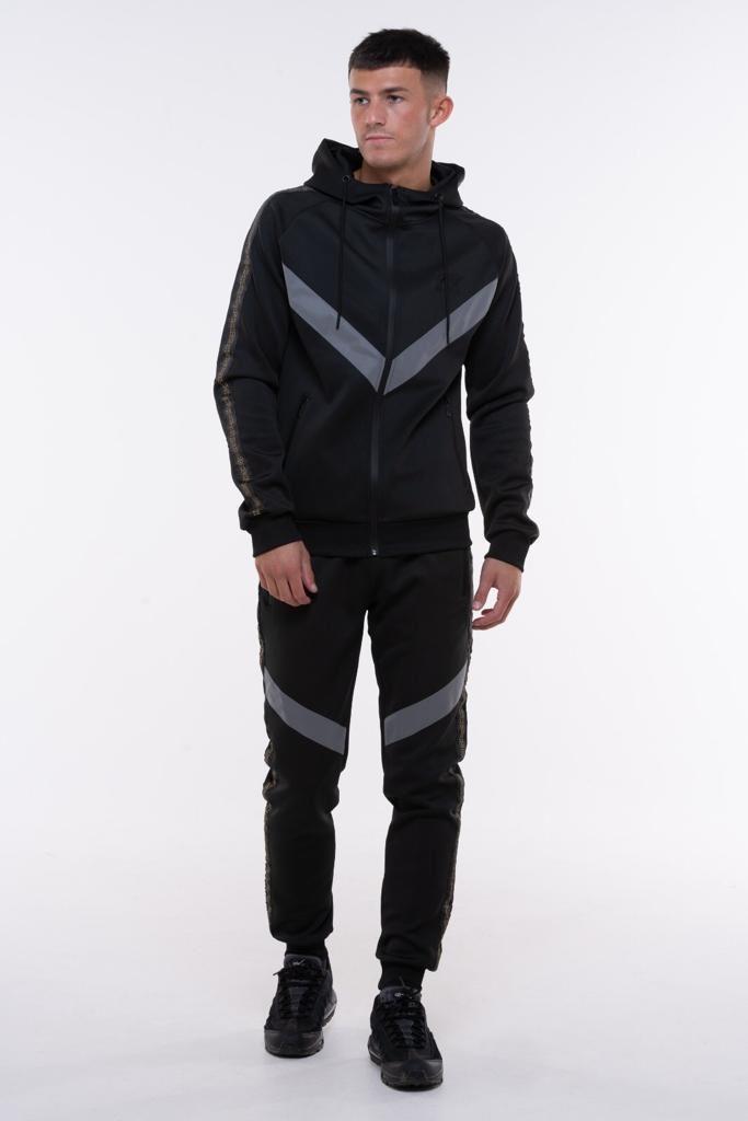 Mens Tracksuit Zip Pockets Vinz