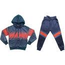 Boys Panel Printed Tracksuit Set