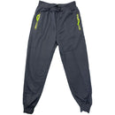 Boys Joggers Plain Zip Pocket Basic Jogging Bottoms Tracksuit Kids PE School