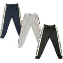 Boys Joggers Panel Fashion Sport Jogging Bottoms Lightweight Summer