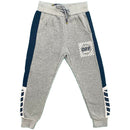 Boys Kids Panel Jogging Sports Tracksuit Bottoms Fleece Winter Joggers Warm.