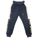 Boys Joggers Panel Fleece Jogging Bottoms Tracksuit Reflective Kids