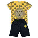Boys T-Shirt and Shorts Set Lion Print