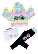 Girls Paris 3 Piece Outfit (QH-71)