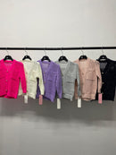 Girls Button Up Cardigan