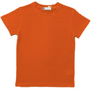 Plain T-Shirt Boys Girls Kids Short Sleeve Tee School Childrens Cotton