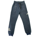 Boys Joggers Cargo Zip Pocket Fashion Stretch Cotton Jogging Bottoms Tracksuit Kids