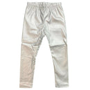 Girls Kids Leggings Shiny Wet Look Dance PU Legging.