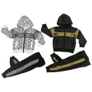 Boys Tracksuit Tiger Print Diamond 1-5Y (K-856)