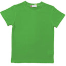 Plain T-Shirt Boys Girls Kids Short Sleeve Tee School Childrens Cotton
