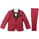 Boys Suits 5 Piece Wedding Page Boy Party Prom Suit Formal Kids Tuxedo Set