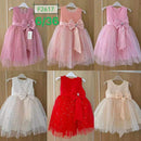 Baby Sleeveless Party Dress Bow Moon And Star Detail