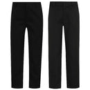 Boys Regular Leg School Trousers Ex Store Adjustable Waist