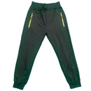 Boys Girls Kids Plain Zip Pocket Jogging Tracksuit Bottoms Joggers PE Gym School.