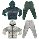 Boys Kids Tracksuit Jacket Joggers Jogging Bottoms Printed Set Winter Fleece.