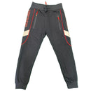 Boys Joggers Zip Pocket Kids Cotton Sports Jogging Tracksuit Bottoms Reflective Gym