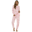 Ladies Fleece Tie Dye Pyjama Set