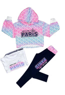 Girls Paris 3 Piece Outfit (QH-71)