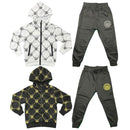 Boys Tracksuit Jacket Jogging Bottoms Set Joggers Outfit Tiger Print Kids