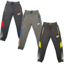 Boys Joggers Zip Pocket Kids Cotton Sports Jogging Tracksuit Bottoms Panel Gym