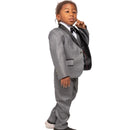 Boys Suits 5 Piece Wedding Page Boy Party Prom Suit Formal Kids Tuxedo Set