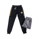 Mens Lion Print Joggers F9127