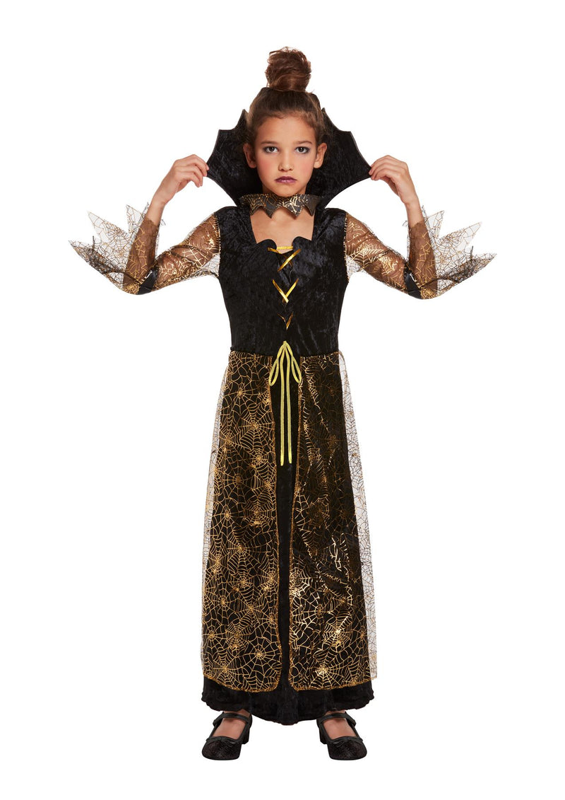 Girls Spiderella Halloween Costume
